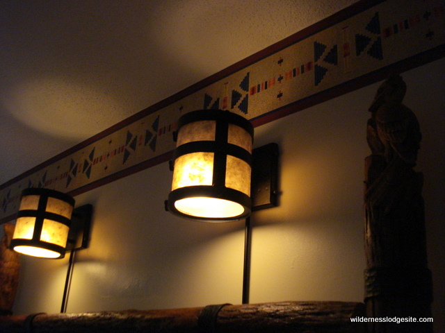 Bed Carvings and Reading Lights